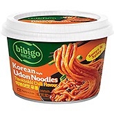 Bibigo Korean style udon noodles chili flavour 188g