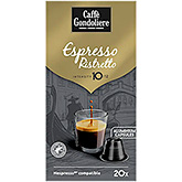 Caffè Gondoliere Espresso Ristretto Kapseln 110g