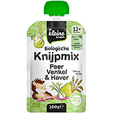 De Kleine Keuken Pressmix päron, fänkål och havre 12m+ 100g