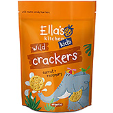 Ella's kitchen Wild crackers carrot + rosemary 18m+ 100g