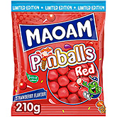 Maoam Flipperkugeln rote Erdbeere 210g