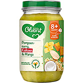 Olvarit Pumpkin curry turkey mango 8m+ 200g