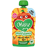 Olvarit Pressa frukt pumpa morot äpple 12m+ 100g