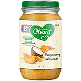 Olvarit Pumpkin curry with lentils 8m+ 200g