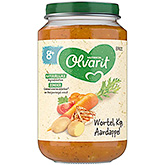 Olvarit Carrot chicken potato 8m+ 200g