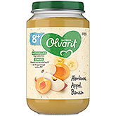 Olvarit Apricot apple banana 8m+ 200g