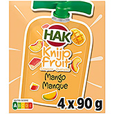 Hak Mango-Fruchtsaftgetränk 0% Fett 4er-Packung 360g