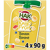 Hak Bananen-Fruchtsaft, 4er-Packung 360g