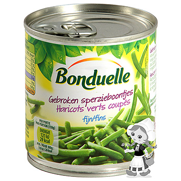 Bonduelle Haricots verts extra fins coupé 200g