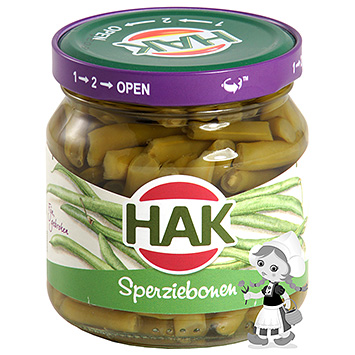 Hak Gröna bönor 185g