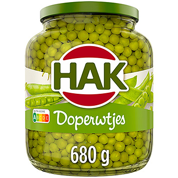 Hak Petits pois 680g