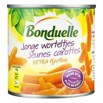 Bonduelle Worteltjes extra fijn 155g