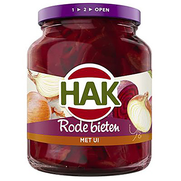 Hak Rödbetor med lök 355g