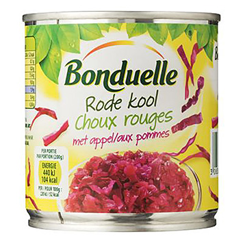 Bonduelle Rode kool met appel 200g