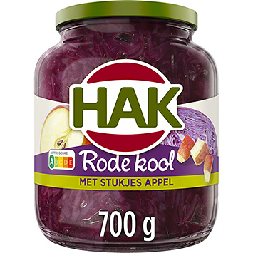 Hak Rødkål med æble 700g