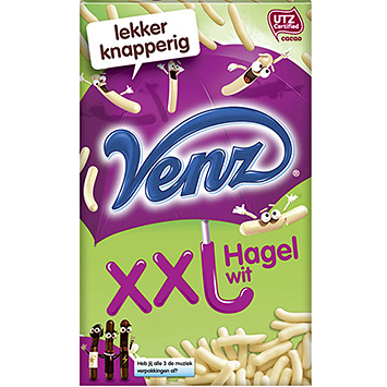 Venz XXL-Schokostreusel weiß 380g