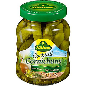 Kühne Cocktail cornichons sweet and sour 212ml