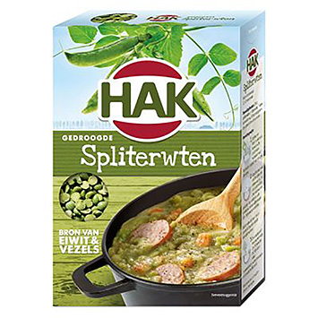 Hak Delade ärtor Torkade 500g