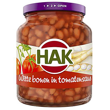 Hak Witte bonen in tomatensaus 360g