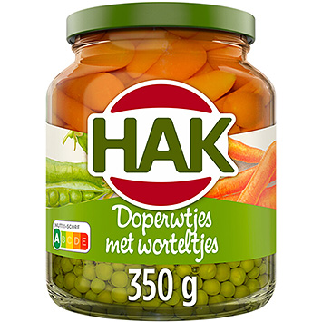 Hak Peas with carrots 350g