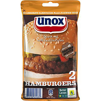 Unox Hamburgers 160g