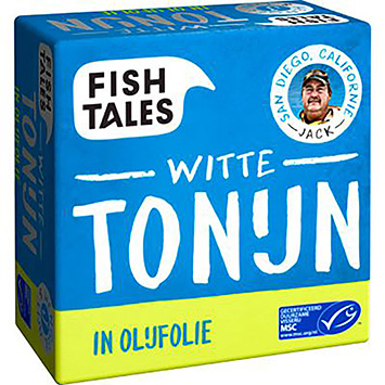 Fish Tales Witte tonijn in olijfolie 80g