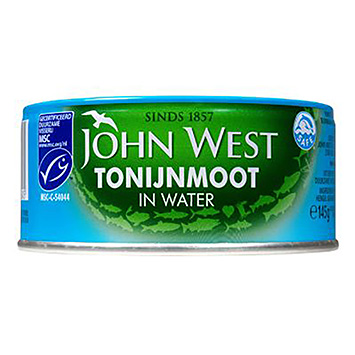 John West Filete de atún en agua 145g