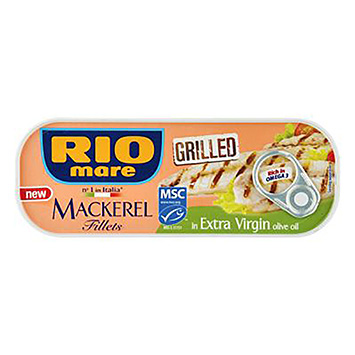 Rio mare Grilled mackerel fillets in extra virgine olive oil 120g