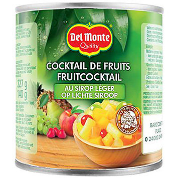 Del Monte Cocktail de fruits au sirop léger 227g