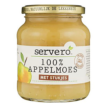 Servero 100% Apfelsauce mit Stücken von 345g