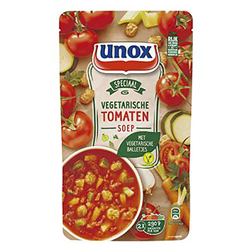 Unox Sopa de tomate vegetariana 570ml