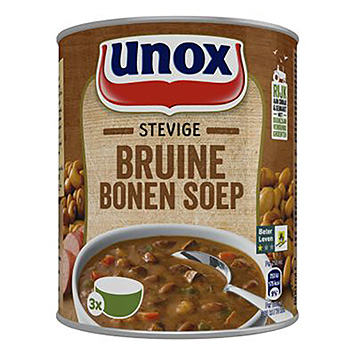 Unox Sopa abundante de frijoles marrones 800ml