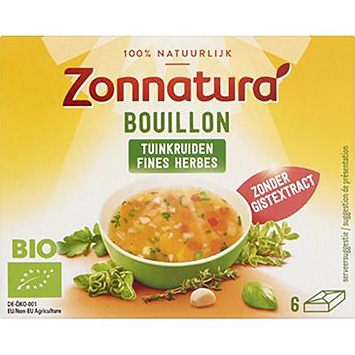 Zonnatura Caldo de hierbas de jardín 60g