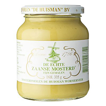 Huisman The real Zaanse mustard finely ground 335g