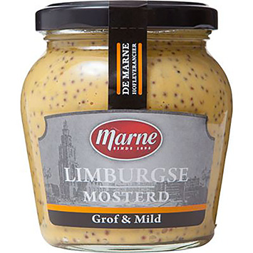 Marne Moutarde du Limbourg grossière et douce 235g