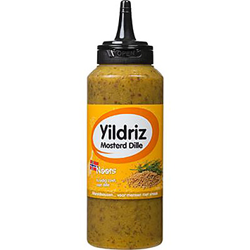 Yildriz Mostaza de Noruego con eneldo  265ml