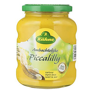 Kühne Piccalilli agridoce tradicional 360g