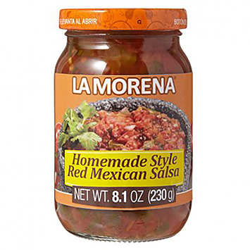 La Morena Home made style red Mexican salsa 230g