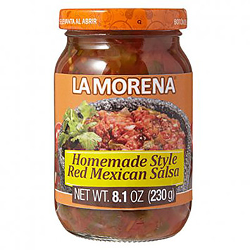 La Morena Hjemmelavet rød Mexicansk salsa 230g