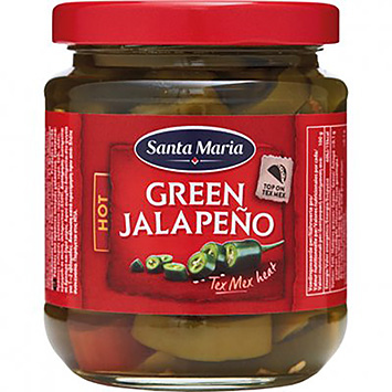 Santa Maria Jalapeño grön het 215g