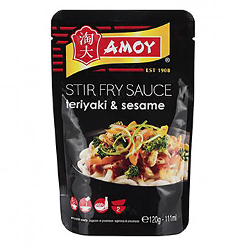 Amoy Salteado de teriyaki y salsa de sésamo 120g