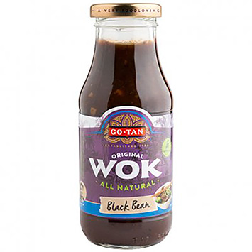 Go-Tan Wok schwarze Bohnen 240ml