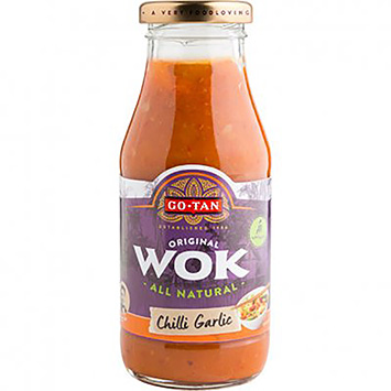 Go-Tan Sauce pour wok piment ail 240ml