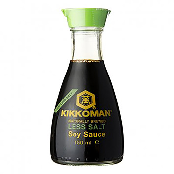 Kikkoman Soy sauce less salt 150ml