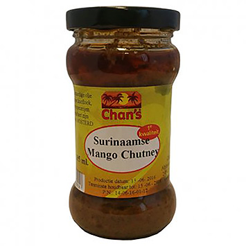 Chan's Surinamese mango chutney 185ml