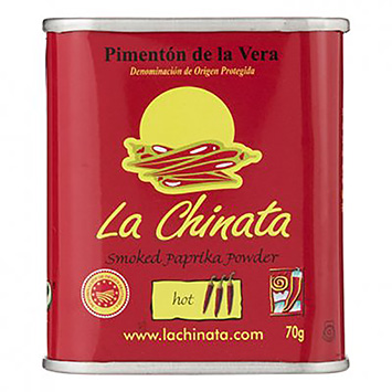 La chinata Smoked paprika powder hot 70g