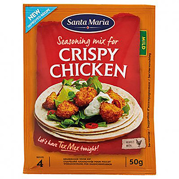 Santa Maria Mistura de condimentos para frango crocante 50g