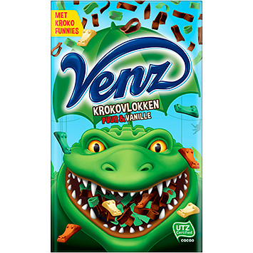 Venz Flocos de crocodilo negro & baunilha 200g