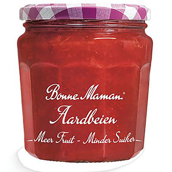 Bonne Maman Fraises plus de fruits moins de sucre 335g