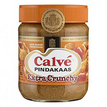 Calvé Manteiga de amendoim extra crocante 350g